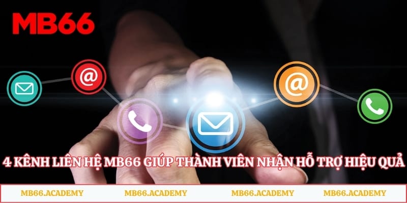 4 kênh liên hệ MB66 giúp thành viên nhận hỗ trợ hiệu quả