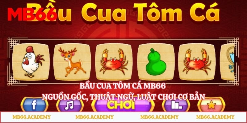 Bầu Cua Tôm Cá MB66 - Nguồn Gốc, Thuật Ngữ, Luật Chơi Cơ Bản
