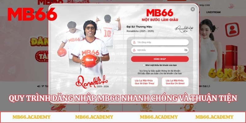 Quy trình đăng nhập MB66 nhanh chóng và thuận tiện